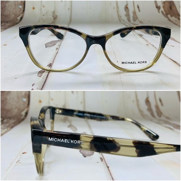 Michael Kors Cat Eye Olive Tortoise Eyeglasses Frames NWOT